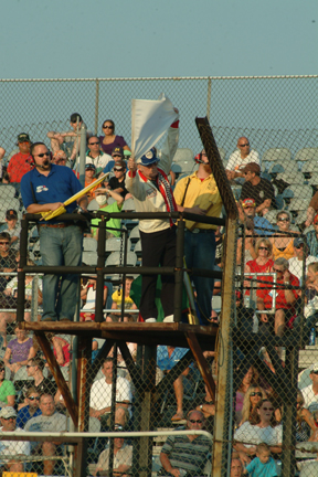 Mt. Clemens Race Track - Vince At Old Timers Night From Wild Bill Barnhart (newer photo)